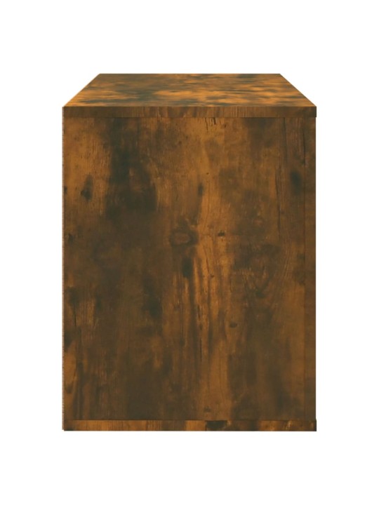 Botník kouřový dub 80 x 35 x 45 cm kompozitní dřevo