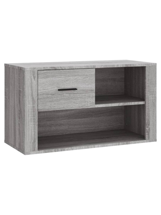 Botník šedý sonoma 80x35x45 cm kompozitní dřevo