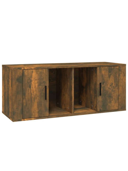 TV skříňka kouřový dub 100 x 35 x 40 cm kompozitní dřevo