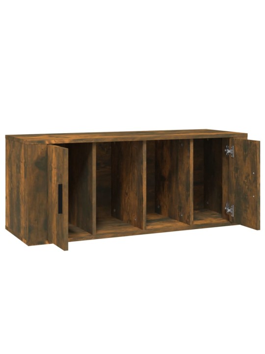TV skříňka kouřový dub 100 x 35 x 40 cm kompozitní dřevo