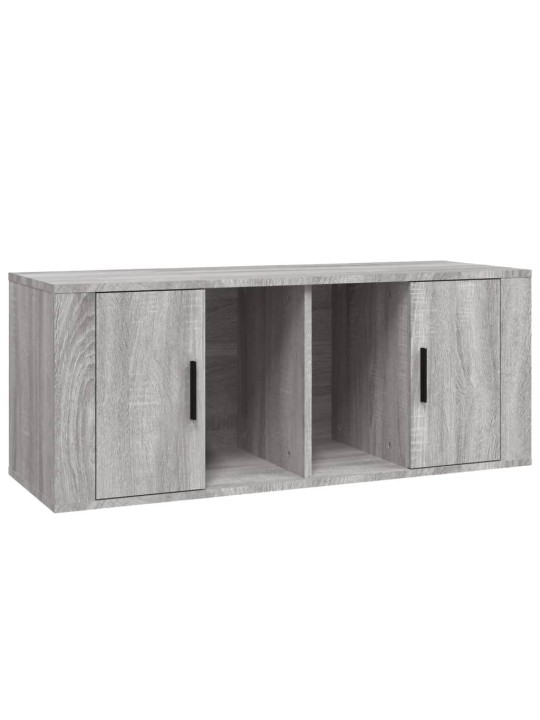 TV skříňka šedá sonoma 100 x 35 x 40 cm kompozitní dřevo