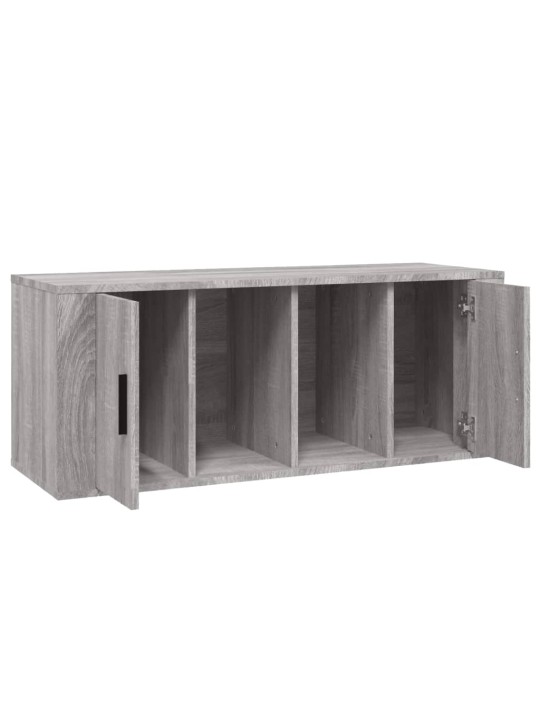TV skříňka šedá sonoma 100 x 35 x 40 cm kompozitní dřevo