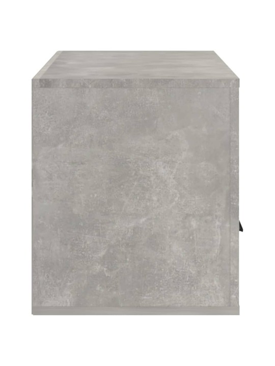 TV skříňka betonově šedá 100x35x40 cm kompozitní dřevo