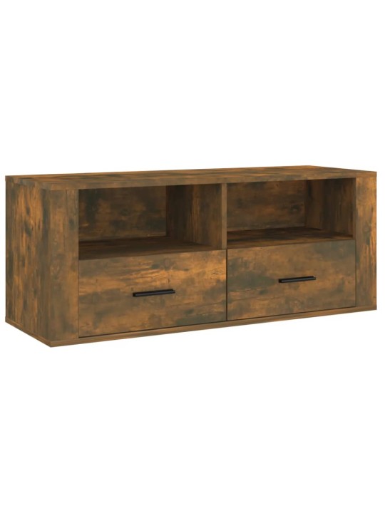 TV skříňka kouřový dub 100 x 35 x 40 cm kompozitní dřevo