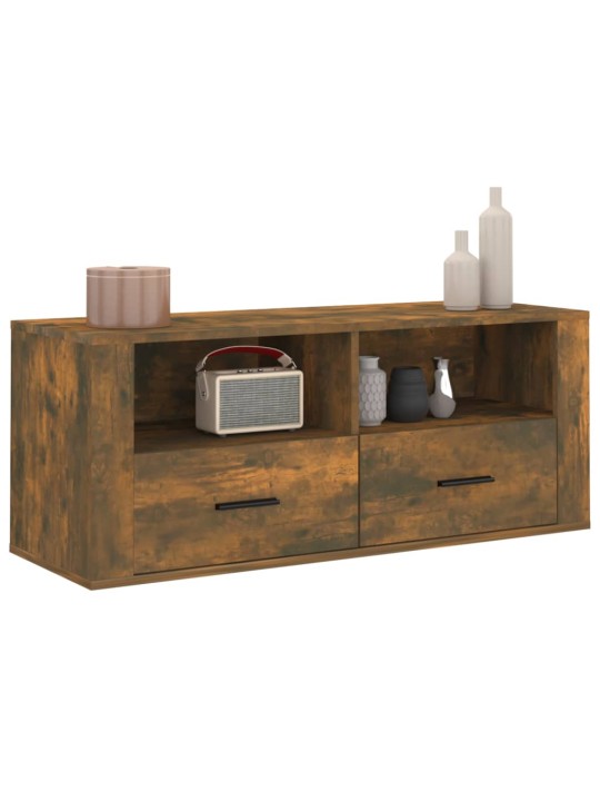 TV skříňka kouřový dub 100 x 35 x 40 cm kompozitní dřevo
