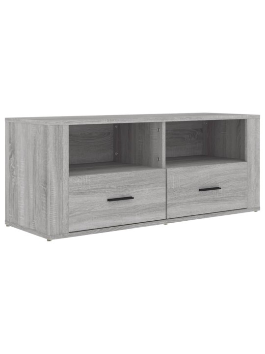 TV skříňka šedá sonoma 100 x 35 x 40 cm kompozitní dřevo