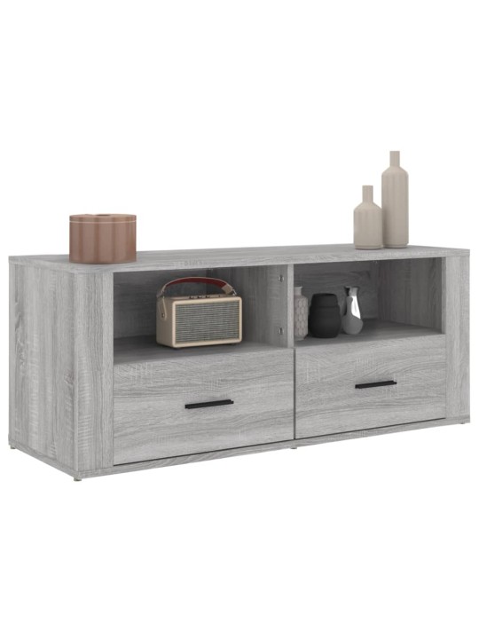 TV skříňka šedá sonoma 100 x 35 x 40 cm kompozitní dřevo