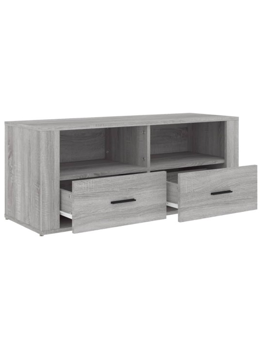 TV skříňka šedá sonoma 100 x 35 x 40 cm kompozitní dřevo