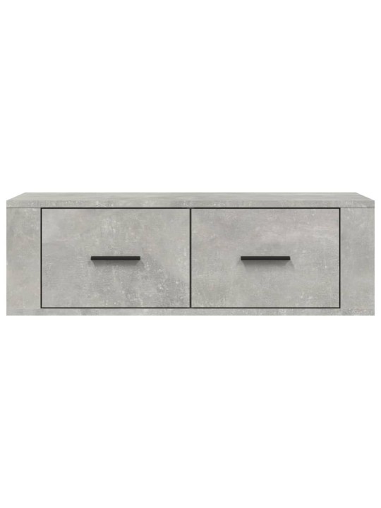 Závěsná TV skříňka betonově šedá 80x36x25 cm kompozitní dřevo