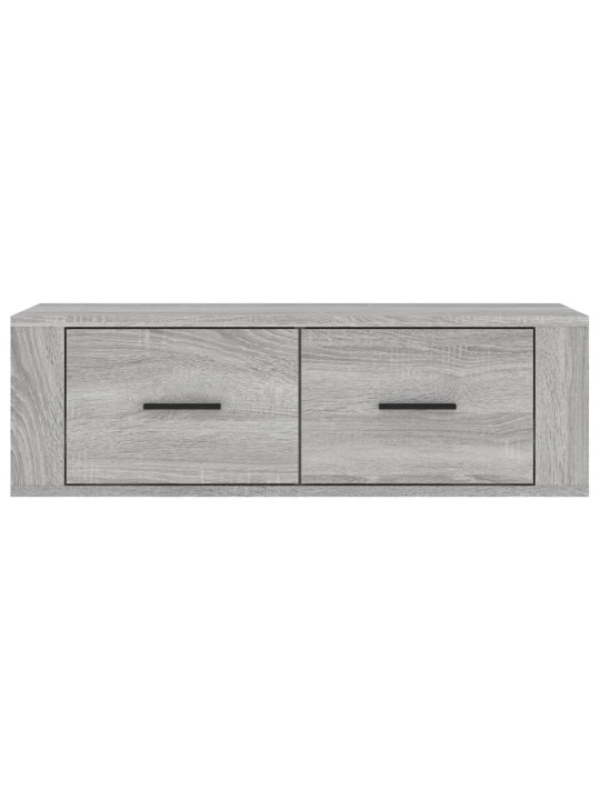 Závěsná TV skříňka šedá sonoma 80x36x25 cm kompozitní dřevo