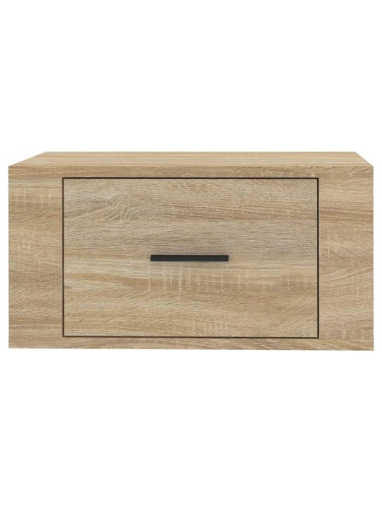 Nástěnné noční stolky 2 ks dub sonoma 50x36x25 cm