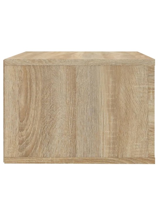 Nástěnné noční stolky 2 ks dub sonoma 50x36x25 cm