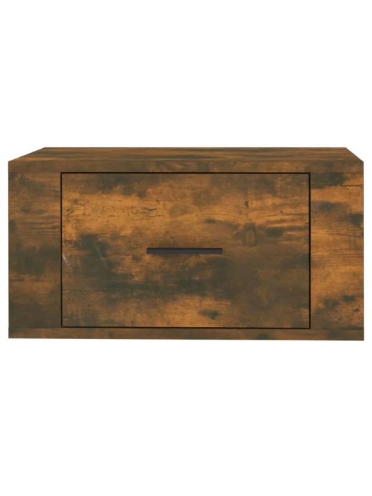 Nástěnné noční stolky 2 ks kouřový dub 50x36x25 cm