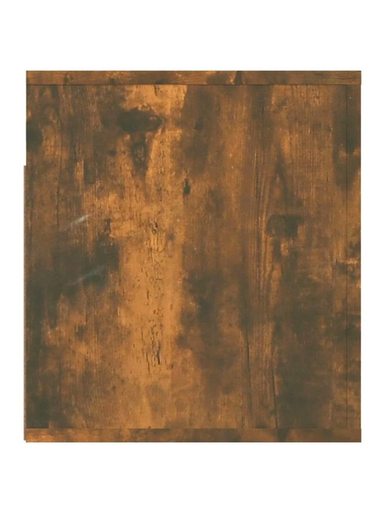Nástěnný noční stolek kouřový dub 50 x 36 x 40 cm