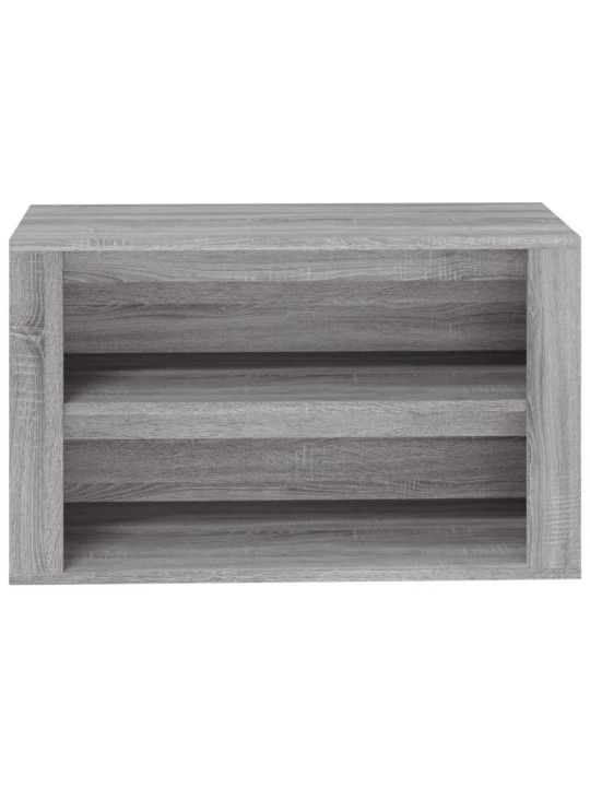 Botník šedý sonoma 75 x 35 x 45 cm kompozitní dřevo
