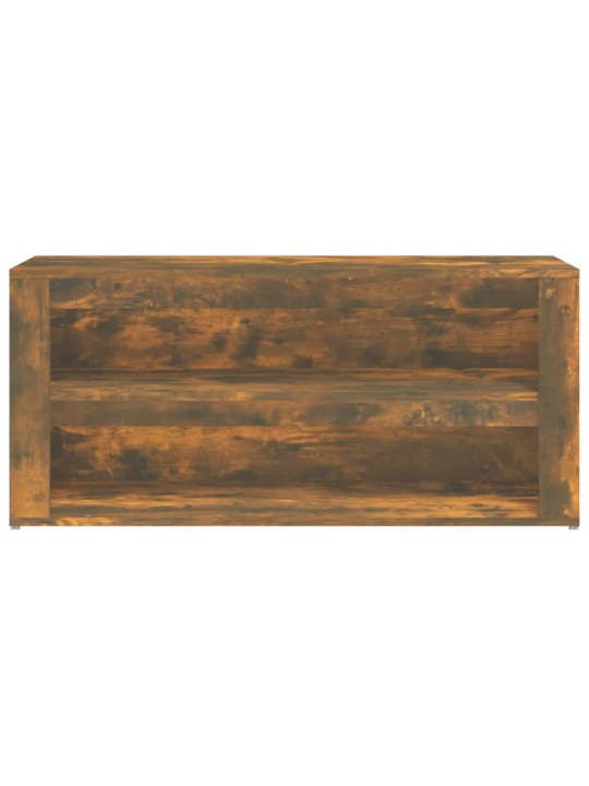 Botník kouřový dub 100 x 35 x 45 cm kompozitní dřevo