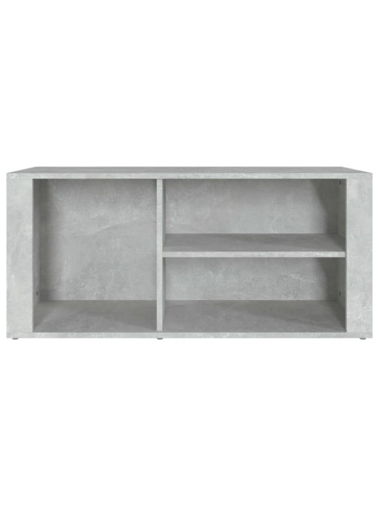 Botník betonově šedý 100x35x45 cm kompozitní dřevo