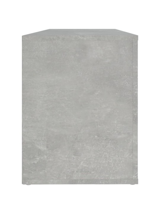 Botník betonově šedý 100x35x45 cm kompozitní dřevo