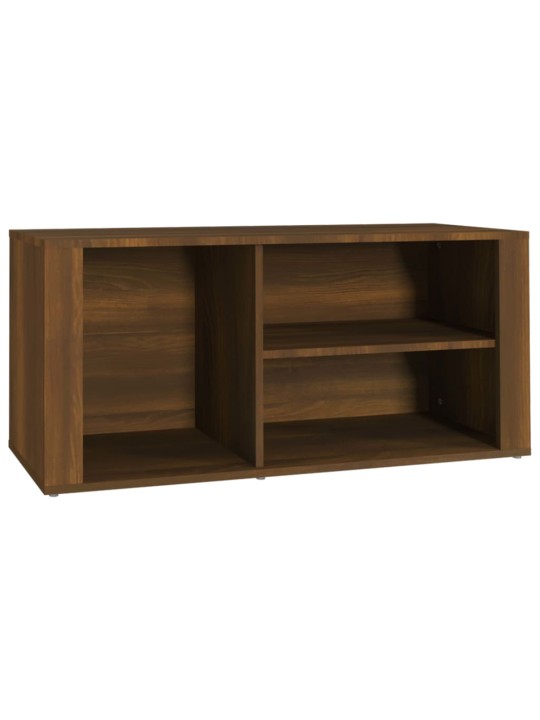 Botník hnědý dub 100x35x45 cm kompozitní dřevo