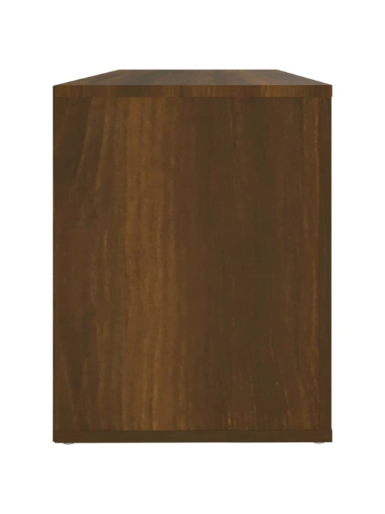 Botník hnědý dub 100x35x45 cm kompozitní dřevo