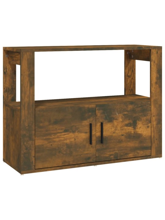 Příborník kouřový dub 80x30x60 cm kompozitní dřevo