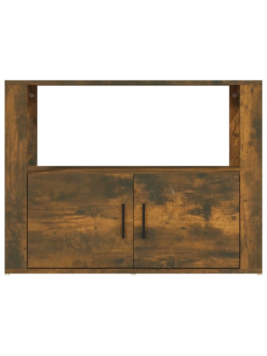 Příborník kouřový dub 80x30x60 cm kompozitní dřevo