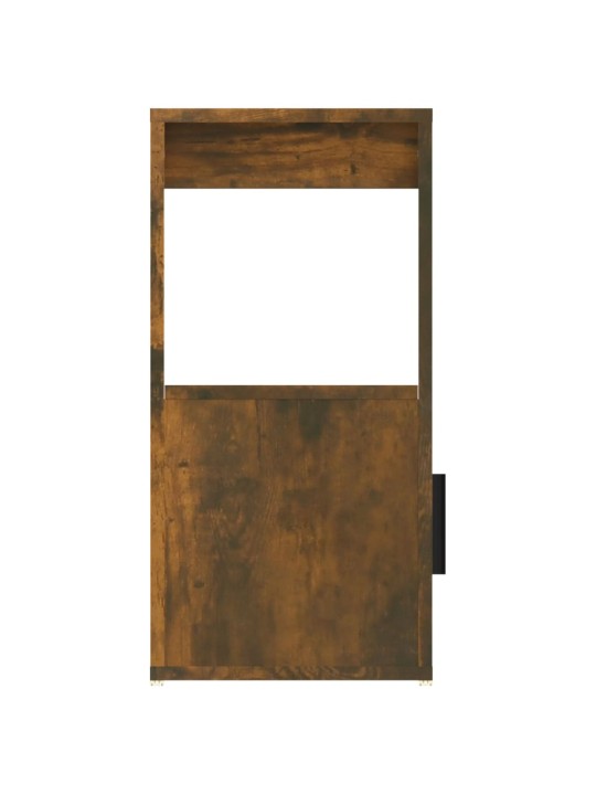 Příborník kouřový dub 80x30x60 cm kompozitní dřevo