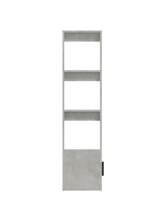 Příborník betonově šedý 80x30x119,5 cm kompozitní dřevo