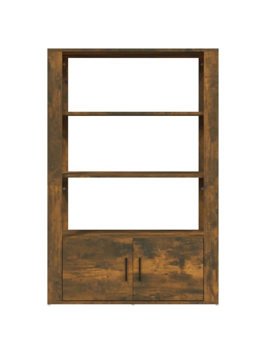 Příborník kouřový dub 80x30x119,5 cm kompozitní dřevo