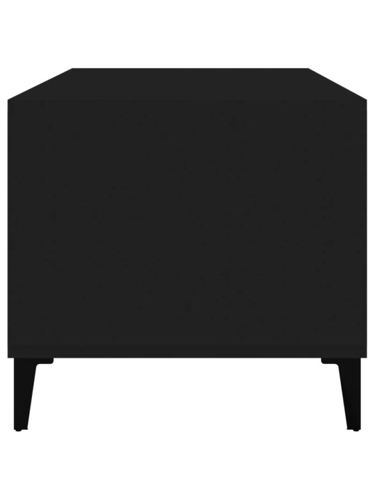 Konferenční stolek černý 90 x 49 x 45 cm kompozitní dřevo