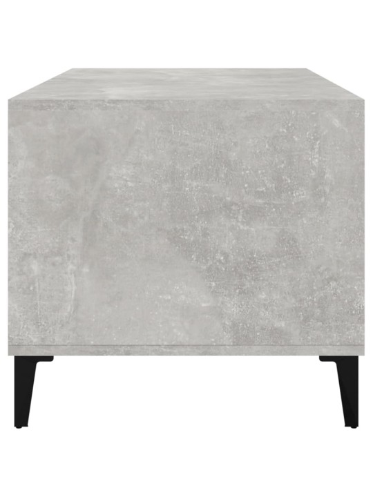 Konferenční stolek betonově šedý 90x49x45 cm kompozitní dřevo
