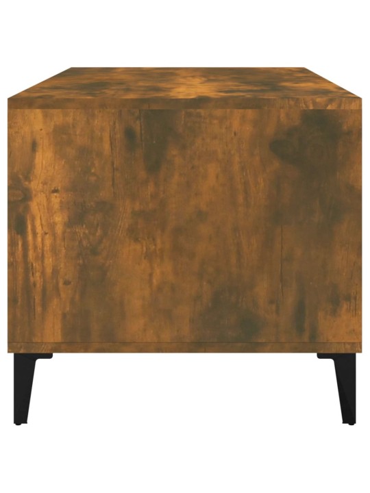 Konferenční stolek kouřový dub 90x49x45 cm kompozitní dřevo