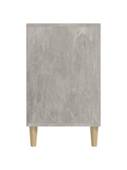 Botník betonově šedý 102x36x60 cm kompozitní dřevo