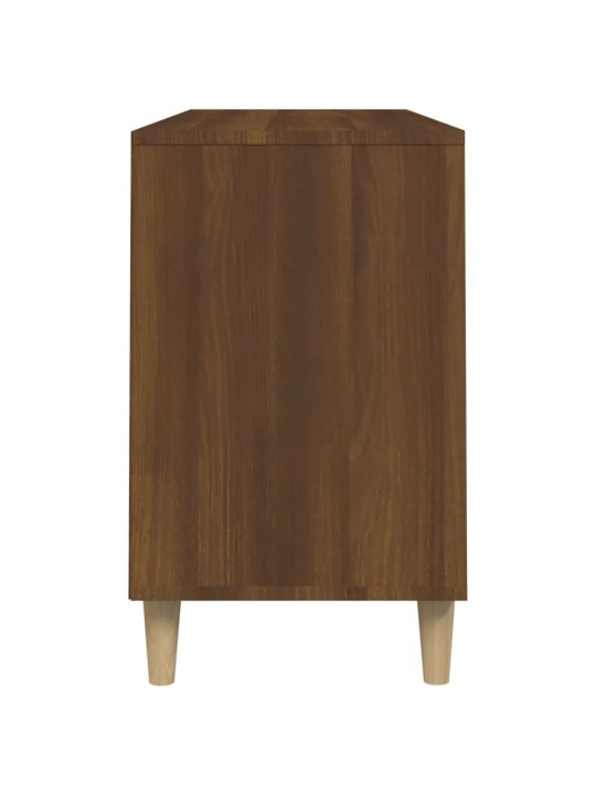 Botník hnědý dub 102x36x60 cm kompozitní dřevo