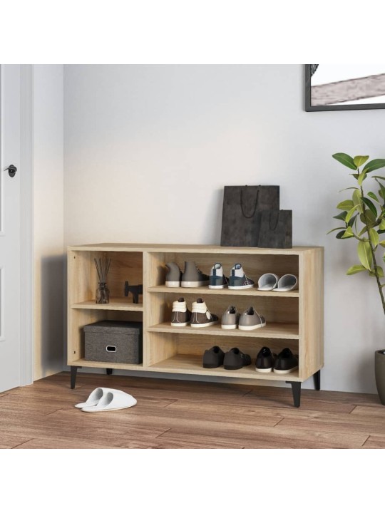 Botník dub sonoma 102 x 36 x 60 cm kompozitní dřevo