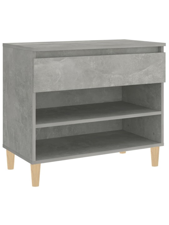 Botník betonově šedý 70x36x60 cm kompozitní dřevo