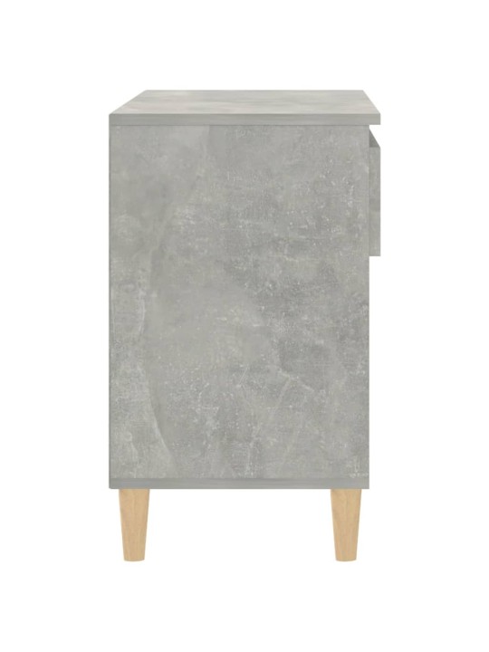 Botník betonově šedý 70x36x60 cm kompozitní dřevo