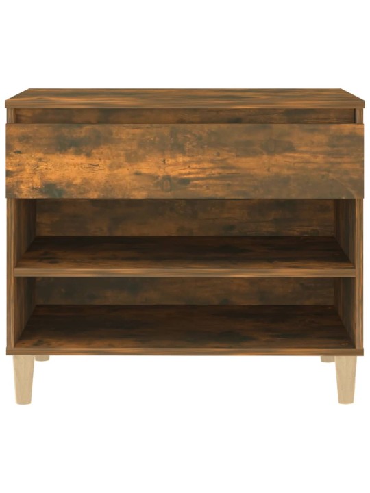 Botník kouřový dub 70x36x60 cm kompozitní dřevo