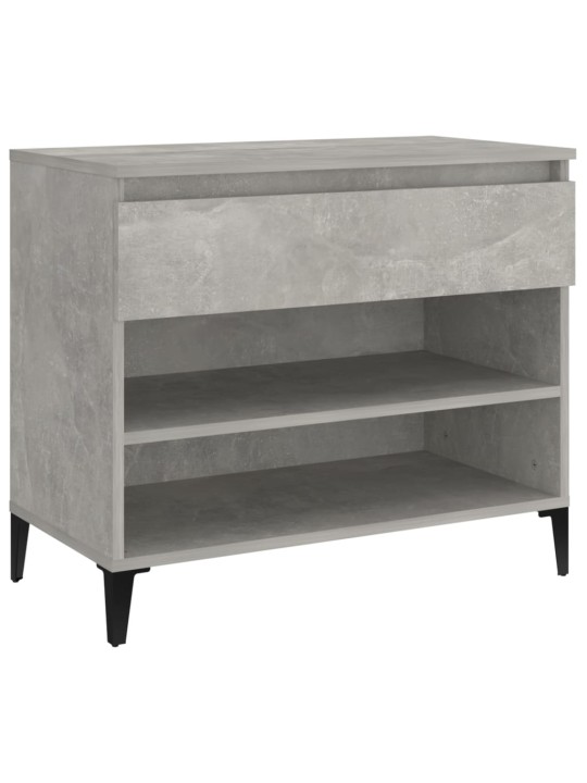 Botník betonově šedý 70x36x60 cm kompozitní dřevo