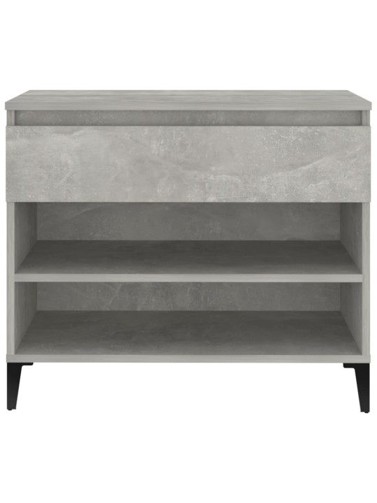 Botník betonově šedý 70x36x60 cm kompozitní dřevo