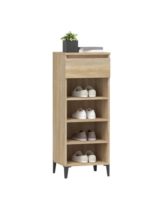 Botník dub sonoma 40 x 36 x 105 cm kompozitní dřevo