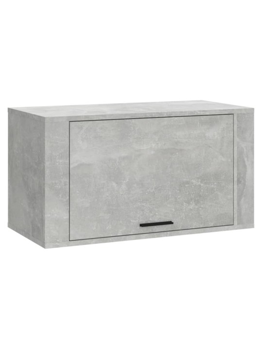 Nástěnný botník betonově šedý 70 x 35 x 38 cm kompozitní dřevo