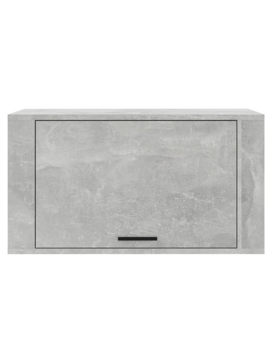Nástěnný botník betonově šedý 70 x 35 x 38 cm kompozitní dřevo