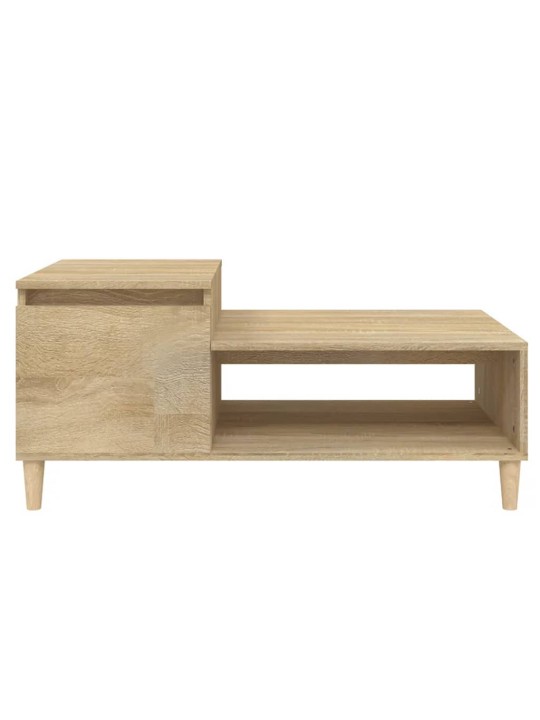 Konferenční stolek dub sonoma 100 x 50 x 45 cm kompozitní dřevo
