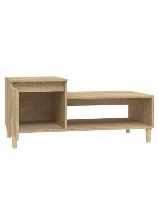 Konferenční stolek dub sonoma 100 x 50 x 45 cm kompozitní dřevo