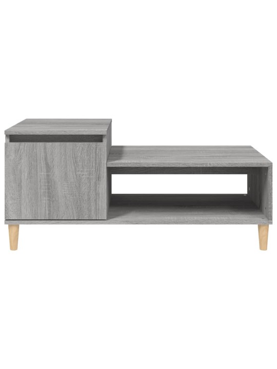 Konferenční stolek šedý sonoma 100x50x45 cm kompozitní dřevo