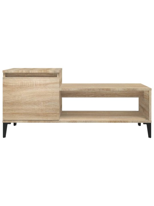 Konferenční stolek dub sonoma 100 x 50 x 45 cm kompozitní dřevo