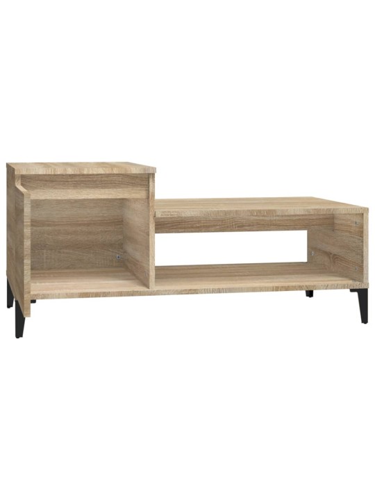 Konferenční stolek dub sonoma 100 x 50 x 45 cm kompozitní dřevo
