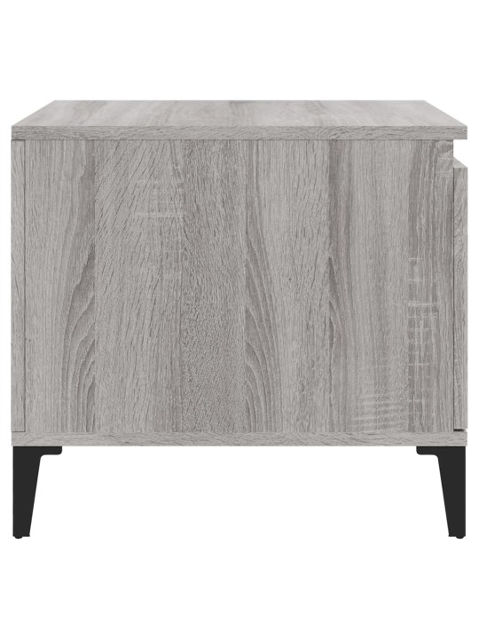 Konferenční stolek šedý sonoma 100x50x45 cm kompozitní dřevo