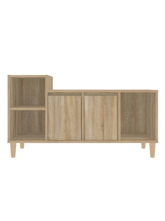 TV skříňka dub sonoma 100x35x55 cm kompozitní dřevo